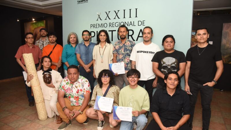 Premian a Ganadores del Concurso Regional de Pintura “Ramón García Zurita”