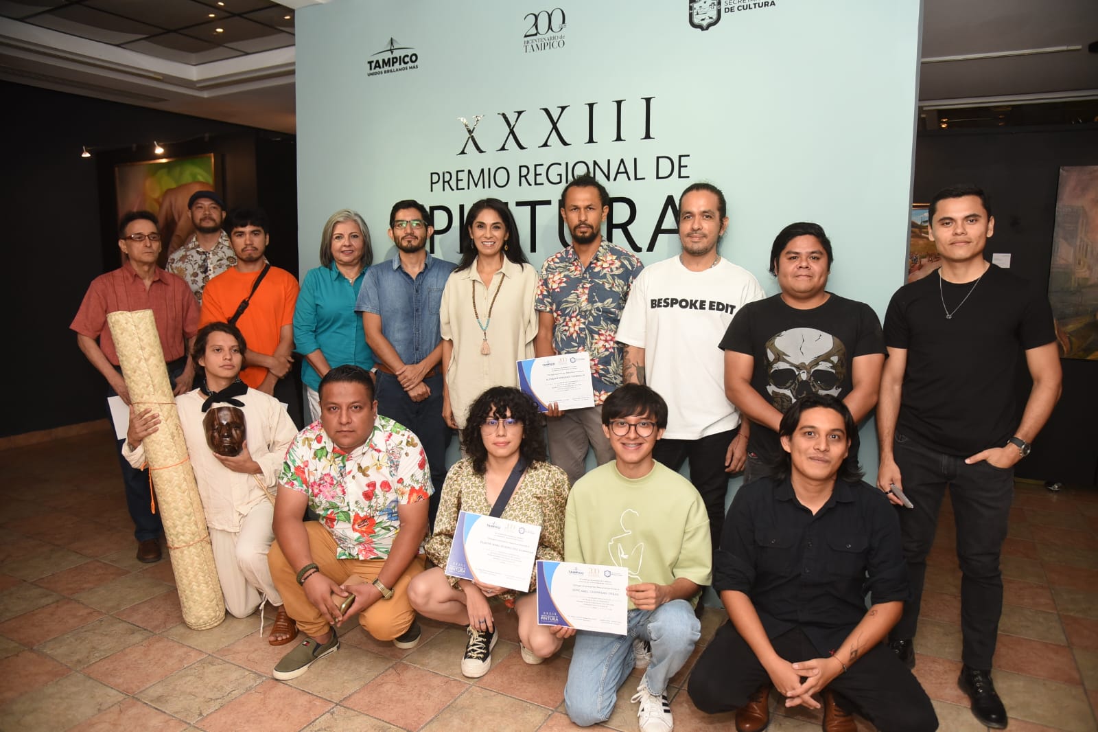 Premian a Ganadores del Concurso Regional de Pintura “Ramón García Zurita”